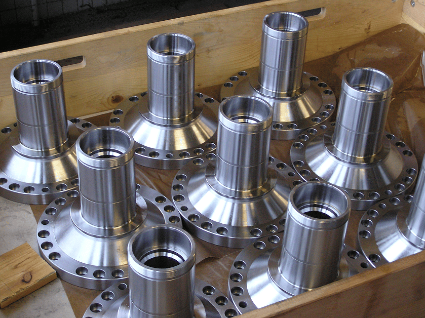 Verpackte Getriebeteile der AKIM AG